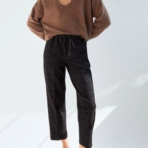 Aritzia Babaton Jimmy Pant in Black size XS ankle cropped